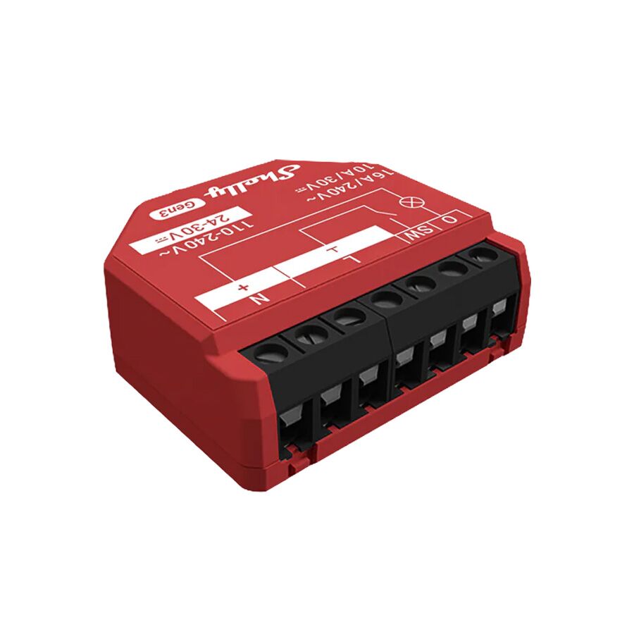 Shelly 1PM Gen3 Wi-Fi Relay Switch