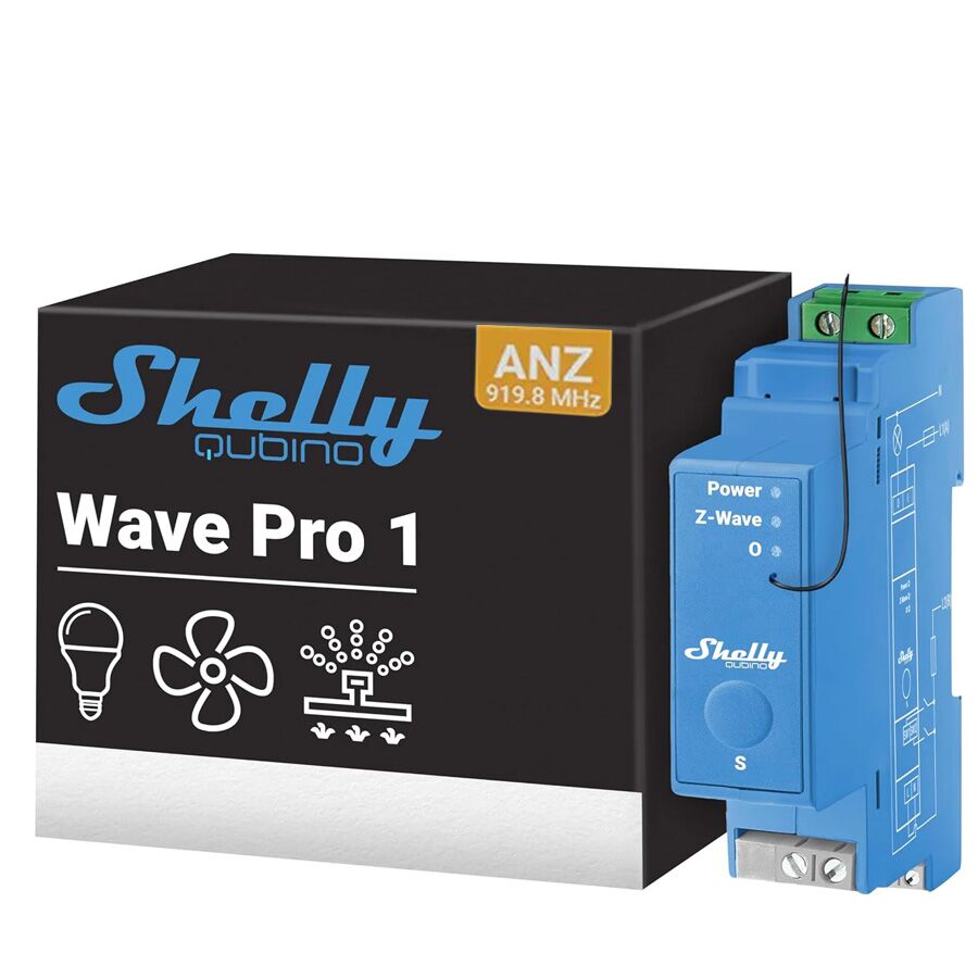 Shelly Qubino Z-Wave PRO 1 Relay Switch